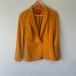 GUESS Women's Mustard Blazer